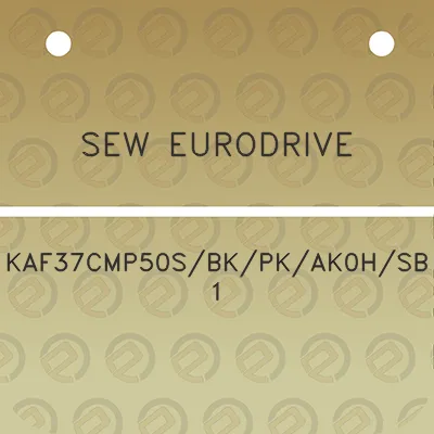 sew-eurodrive-kaf37cmp50sbkpkak0hsb1