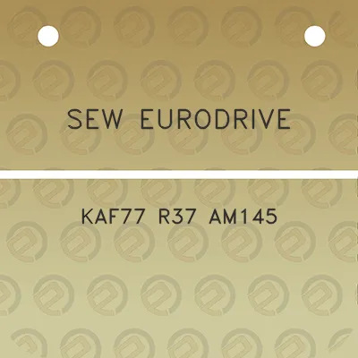 sew-eurodrive-kaf77-r37-am145