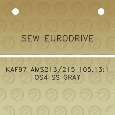 sew-eurodrive-kaf97-ams213215-105131-os4-ss-gray