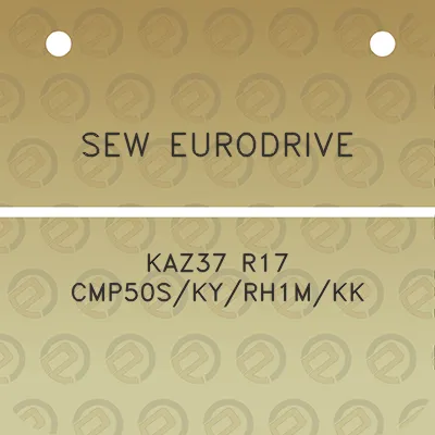 sew-eurodrive-kaz37-r17-cmp50skyrh1mkk