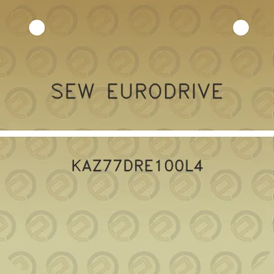 sew-eurodrive-kaz77dre100l4