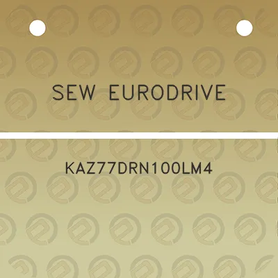 sew-eurodrive-kaz77drn100lm4