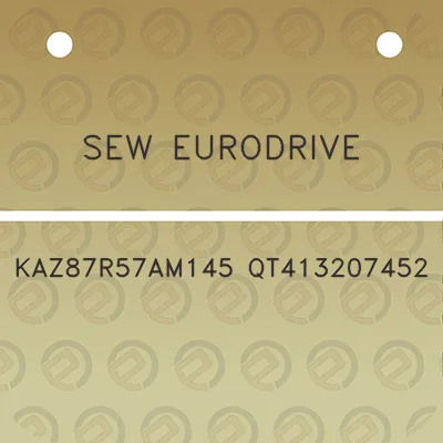 sew-eurodrive-kaz87r57am145-qt413207452