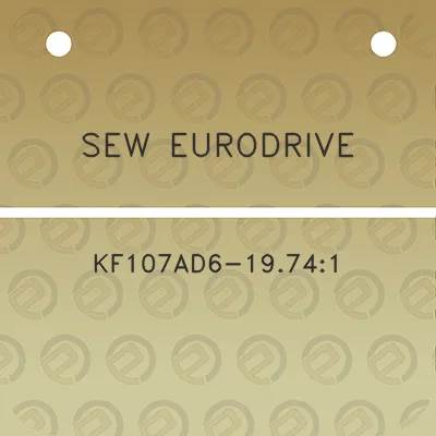 sew-eurodrive-kf107ad6-19741