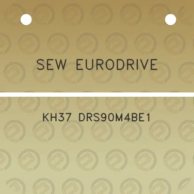 sew-eurodrive-kh37-drs90m4be1