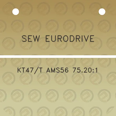 sew-eurodrive-kt47t-ams56-75201