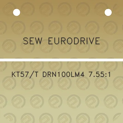 sew-eurodrive-kt57t-drn100lm4-7551