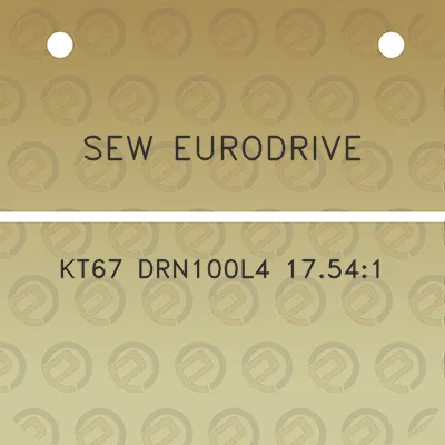 sew-eurodrive-kt67-drn100l4-17541