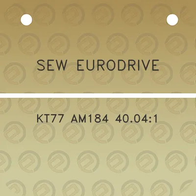 sew-eurodrive-kt77-am184-40041