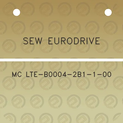 sew-eurodrive-mc-lte-b0004-2b1-1-00