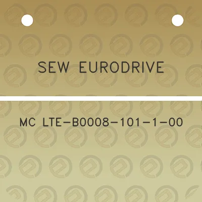 sew-eurodrive-mc-lte-b0008-101-1-00