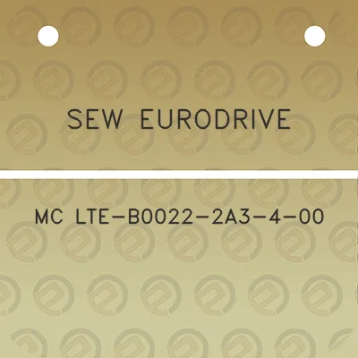 sew-eurodrive-mc-lte-b0022-2a3-4-00