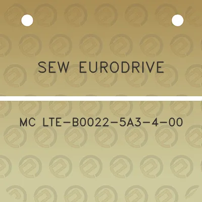 sew-eurodrive-mc-lte-b0022-5a3-4-00