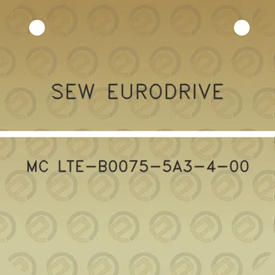 sew-eurodrive-mc-lte-b0075-5a3-4-00