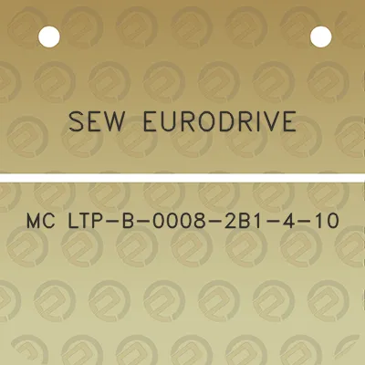 sew-eurodrive-mc-ltp-b-0008-2b1-4-10