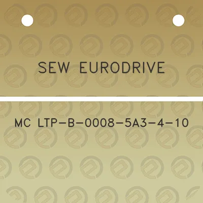 sew-eurodrive-mc-ltp-b-0008-5a3-4-10