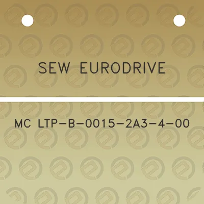 sew-eurodrive-mc-ltp-b-0015-2a3-4-00