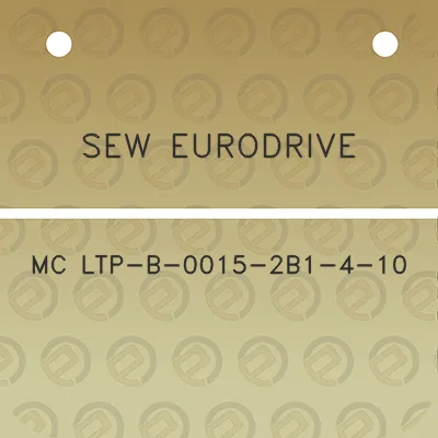 sew-eurodrive-mc-ltp-b-0015-2b1-4-10