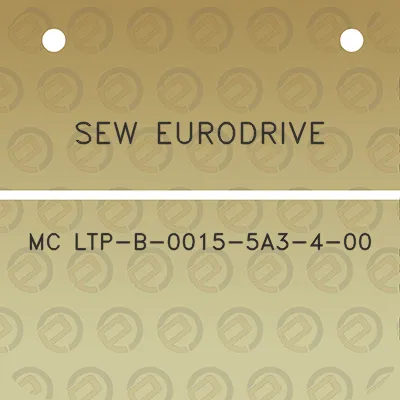 sew-eurodrive-mc-ltp-b-0015-5a3-4-00