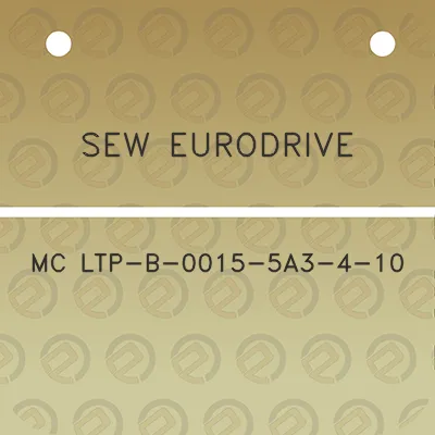 sew-eurodrive-mc-ltp-b-0015-5a3-4-10