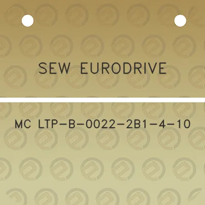 sew-eurodrive-mc-ltp-b-0022-2b1-4-10