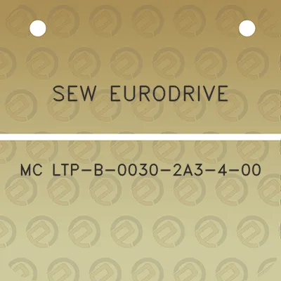 sew-eurodrive-mc-ltp-b-0030-2a3-4-00