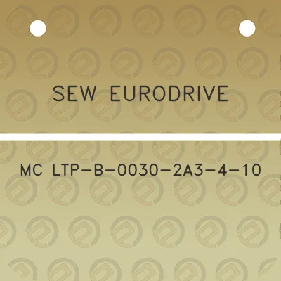 sew-eurodrive-mc-ltp-b-0030-2a3-4-10