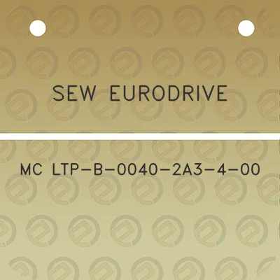 sew-eurodrive-mc-ltp-b-0040-2a3-4-00