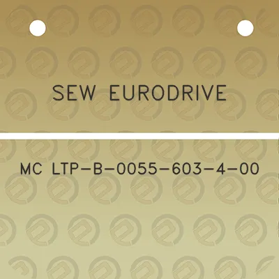 sew-eurodrive-mc-ltp-b-0055-603-4-00