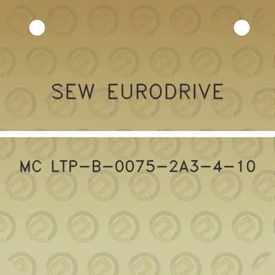 sew-eurodrive-mc-ltp-b-0075-2a3-4-10