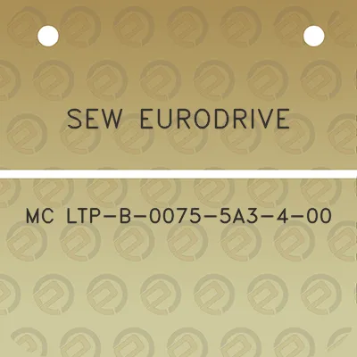 sew-eurodrive-mc-ltp-b-0075-5a3-4-00