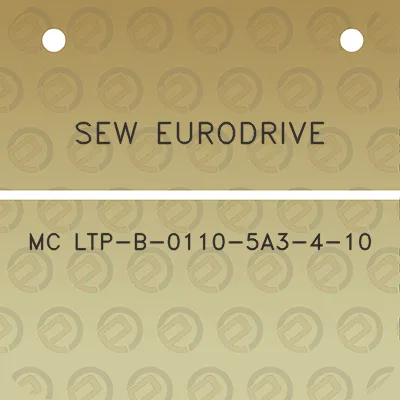 sew-eurodrive-mc-ltp-b-0110-5a3-4-10