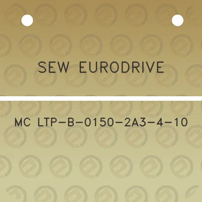 sew-eurodrive-mc-ltp-b-0150-2a3-4-10