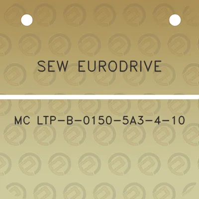 sew-eurodrive-mc-ltp-b-0150-5a3-4-10