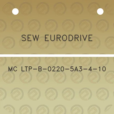 sew-eurodrive-mc-ltp-b-0220-5a3-4-10