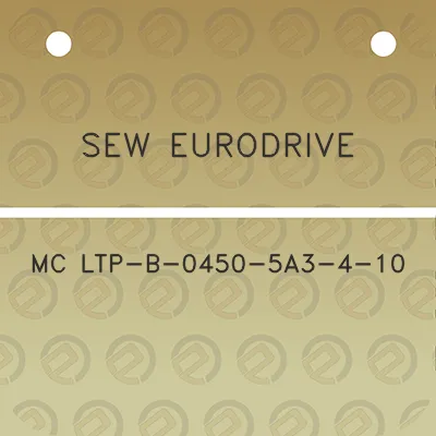 sew-eurodrive-mc-ltp-b-0450-5a3-4-10