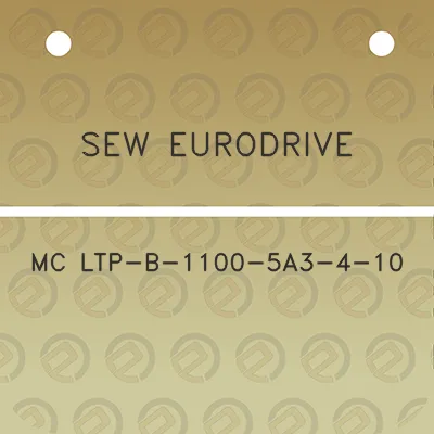 sew-eurodrive-mc-ltp-b-1100-5a3-4-10