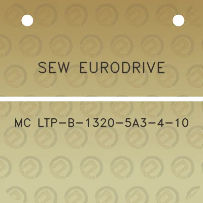 sew-eurodrive-mc-ltp-b-1320-5a3-4-10