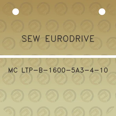 sew-eurodrive-mc-ltp-b-1600-5a3-4-10