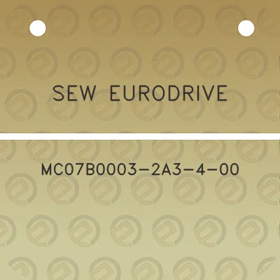 sew-eurodrive-mc07b0003-2a3-4-00