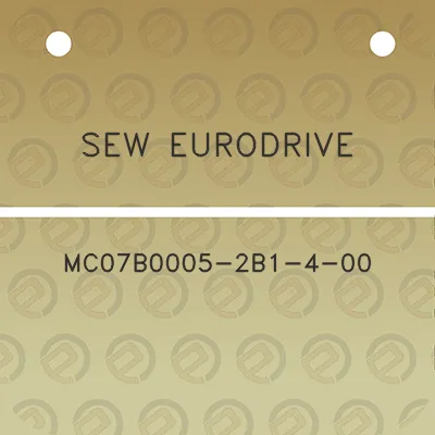 sew-eurodrive-mc07b0005-2b1-4-00