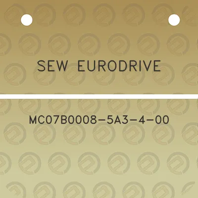 sew-eurodrive-mc07b0008-5a3-4-00