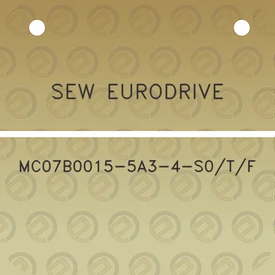 sew-eurodrive-mc07b0015-5a3-4-s0tf