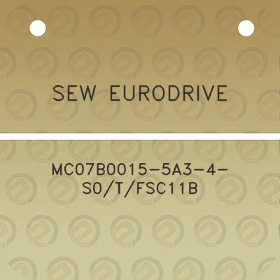 sew-eurodrive-mc07b0015-5a3-4-s0tfsc11b