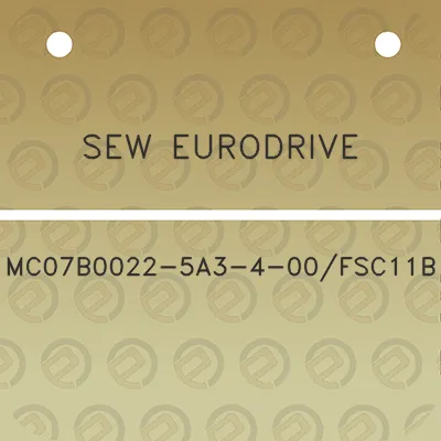 sew-eurodrive-mc07b0022-5a3-4-00fsc11b