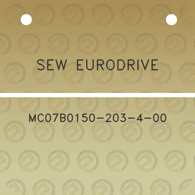 sew-eurodrive-mc07b0150-203-4-00