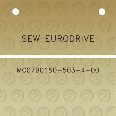 sew-eurodrive-mc07b0150-503-4-00