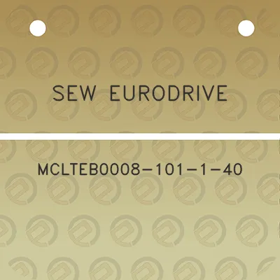 sew-eurodrive-mclteb0008-101-1-40