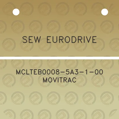 sew-eurodrive-mclteb0008-5a3-1-00-movitrac