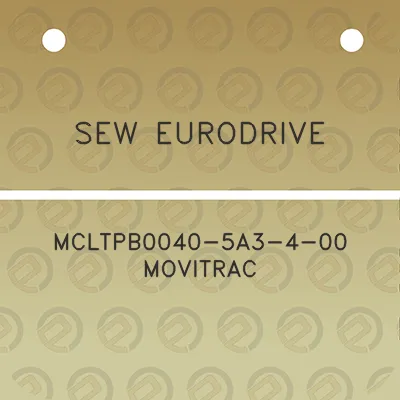 sew-eurodrive-mcltpb0040-5a3-4-00-movitrac